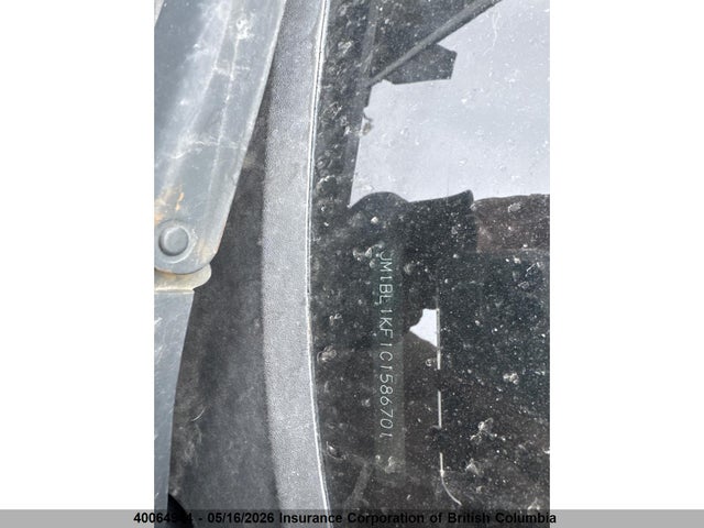 Aukcja sprzedaży 2012 Mazda 3 I, vin: JM1BL1KF1C1586701, numer aukcji: 40064944