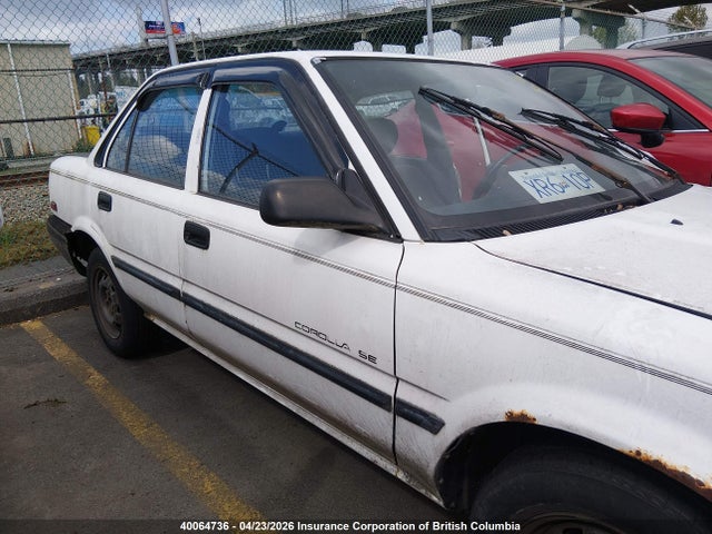 Aukcja sprzedaży 1990 Toyota Corolla, vin: JT2AE94E4L3360478, numer aukcji: 40064736