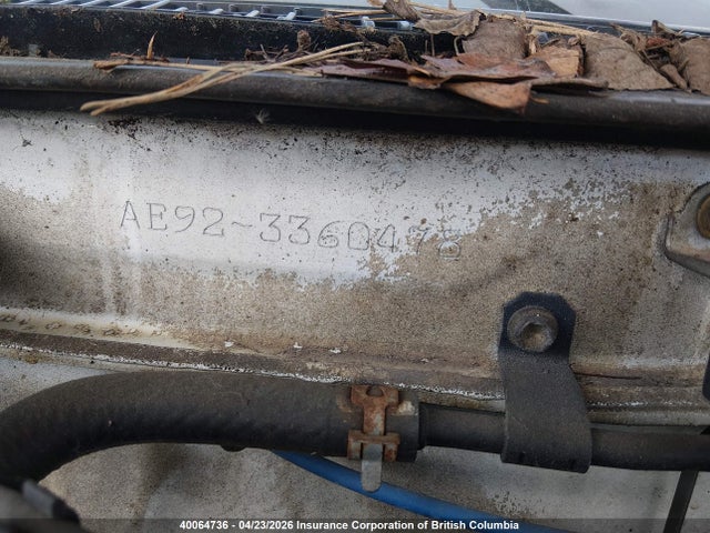 Aukcja sprzedaży 1990 Toyota Corolla, vin: JT2AE94E4L3360478, numer aukcji: 40064736