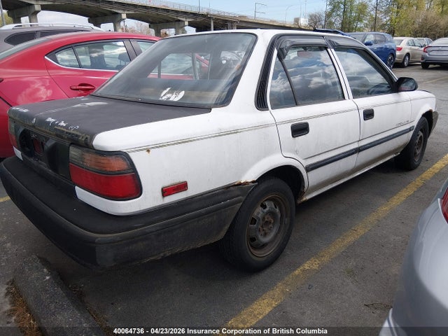 Aukcja sprzedaży 1990 Toyota Corolla, vin: JT2AE94E4L3360478, numer aukcji: 40064736