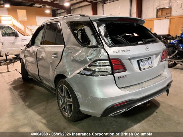Aukcja sprzedaży 2016 Mercedes-benz Gle 350d 4matic, vin: 4JGDA2EB4GA780864, numer aukcji: 40064969
