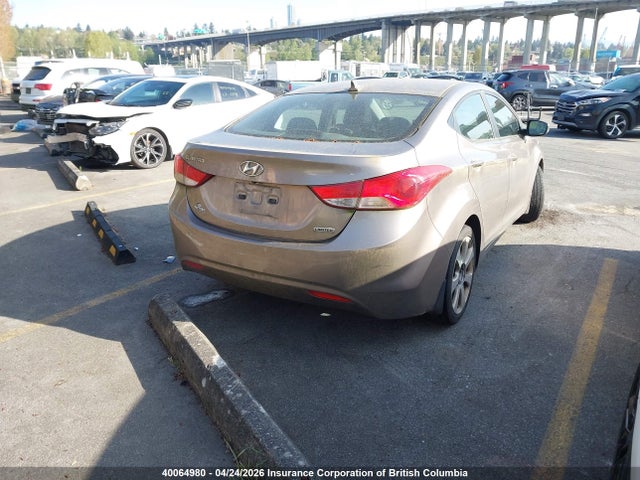 Продаж на аукціоні авто 2013 Hyundai Elantra Limited, vin: 5NPDH4AE6DH158850, номер лоту: 40064980