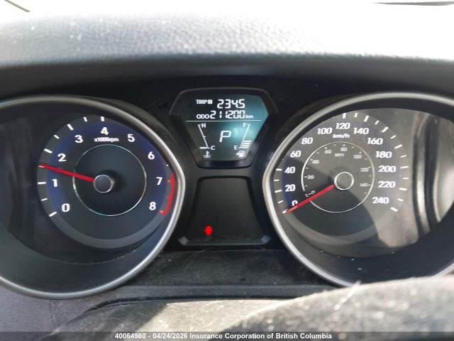 Продаж на аукціоні авто 2013 Hyundai Elantra Limited, vin: 5NPDH4AE6DH158850, номер лоту: 40064980