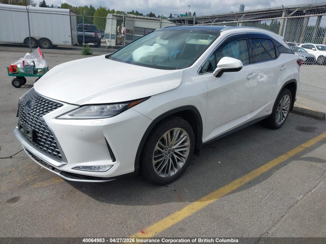 Aukcja sprzedaży 2021 Lexus Rx 450h, vin: 2T2JGMDAXMC067772, numer aukcji: 40064983