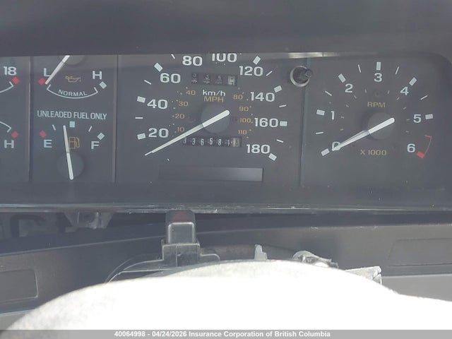 40064998 :رقم المزاد ، 1FTCR15T0LPB48625 vin ، 1990 Ford Ranger Super Cab مزاد بيع