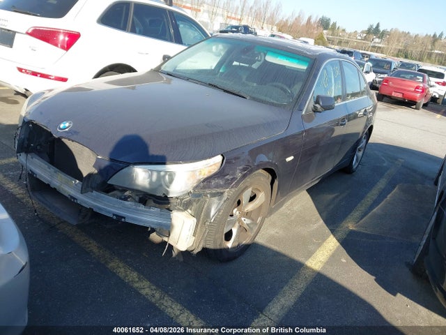 40061652 :رقم المزاد ، WBANE53537CW61166 vin ، 2007 Bmw 525 I مزاد بيع