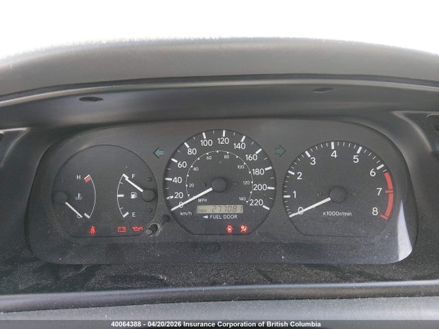 2001 Toyota Camry Ce/le/xle მანქანა იყიდება აუქციონზე, vin: JT2BG22KX10547897, აუქციონის ნომერი: 40064388