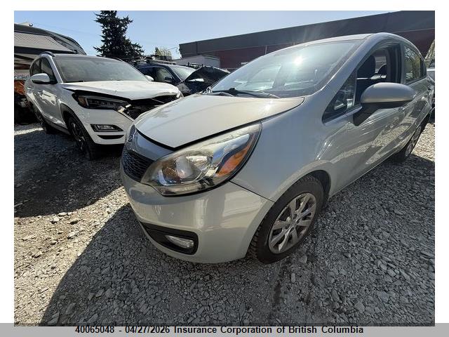 40065048 :رقم المزاد ، KNADM4A33C6086909 vin ، 2012 Kia Rio مزاد بيع