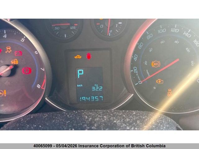 2011 Chevrolet Cruze მანქანა იყიდება აუქციონზე, vin: 1G1PA5SH2B7190060, აუქციონის ნომერი: 40065099