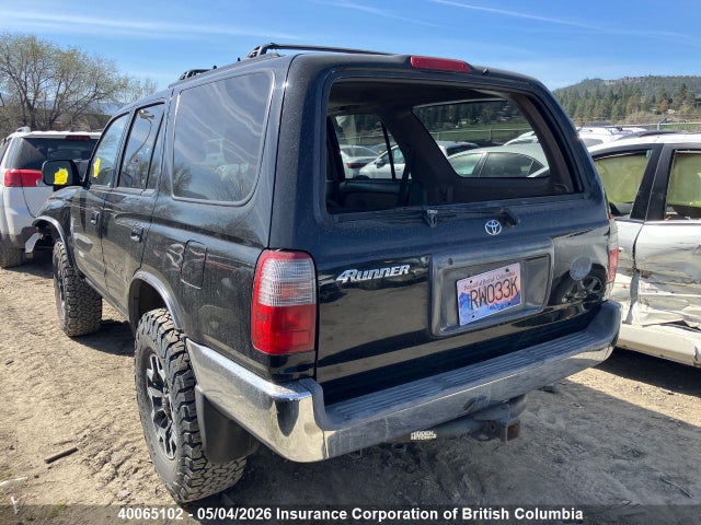 1999 Toyota 4runner Sr5 მანქანა იყიდება აუქციონზე, vin: JT3HN86R8X0250996, აუქციონის ნომერი: 40065102