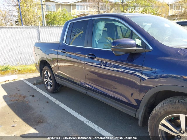 2019 Honda Ridgeline Rtl მანქანა იყიდება აუქციონზე, vin: 5FPYK3F56KB503321, აუქციონის ნომერი: 40065104
