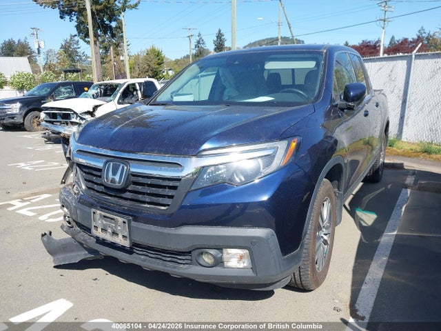 2019 Honda Ridgeline Rtl მანქანა იყიდება აუქციონზე, vin: 5FPYK3F56KB503321, აუქციონის ნომერი: 40065104