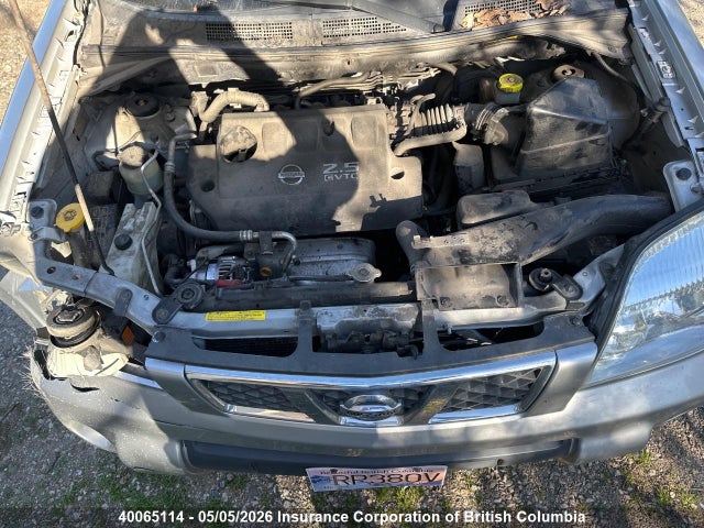 Aukcja sprzedaży 2005 Nissan X-trail Xe/se, vin: JN8BT08V85W102705, numer aukcji: 40065114