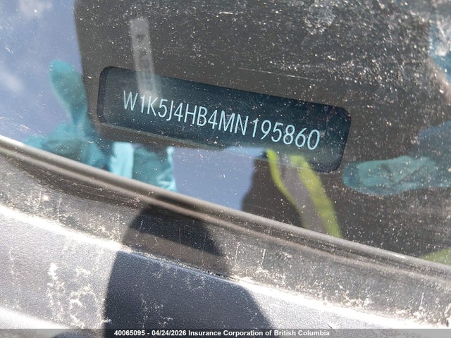 W1K5J4HB4MN195860 Mercedes-Benz CLA 250 4MATIC