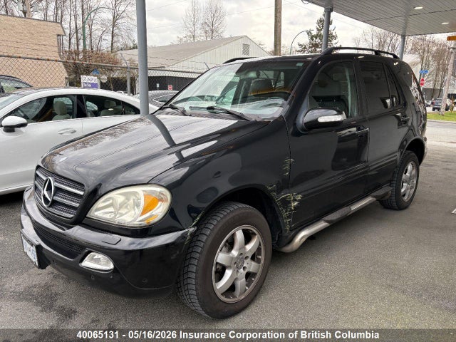 Aukcja sprzedaży 2003 Mercedes-benz Ml 500, vin: 4JGAB75E63A416365, numer aukcji: 40065131