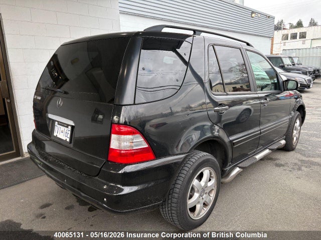 Aukcja sprzedaży 2003 Mercedes-benz Ml 500, vin: 4JGAB75E63A416365, numer aukcji: 40065131