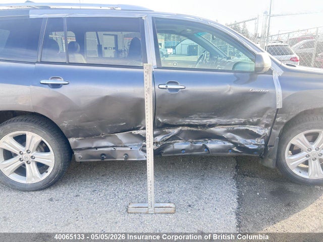 2010 Toyota Highlander Limited მანქანა იყიდება აუქციონზე, vin: 5TDDK3EH0AS013809, აუქციონის ნომერი: 40065133