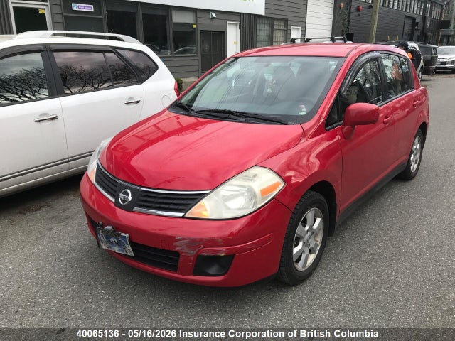 2008 Nissan Versa მანქანა იყიდება აუქციონზე, vin: 3N1BC13E78L422619, აუქციონის ნომერი: 40065136