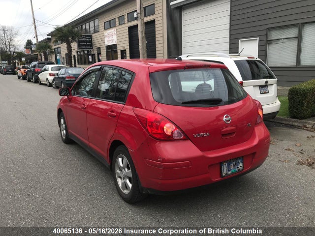 2008 Nissan Versa მანქანა იყიდება აუქციონზე, vin: 3N1BC13E78L422619, აუქციონის ნომერი: 40065136