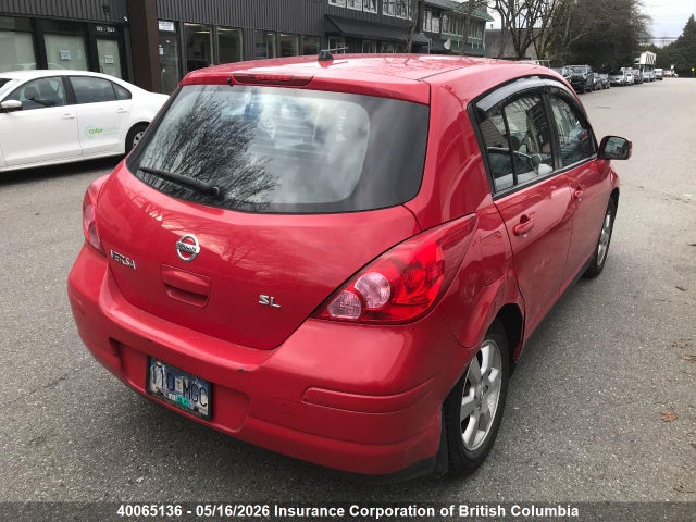 2008 Nissan Versa მანქანა იყიდება აუქციონზე, vin: 3N1BC13E78L422619, აუქციონის ნომერი: 40065136