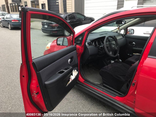 2008 Nissan Versa მანქანა იყიდება აუქციონზე, vin: 3N1BC13E78L422619, აუქციონის ნომერი: 40065136