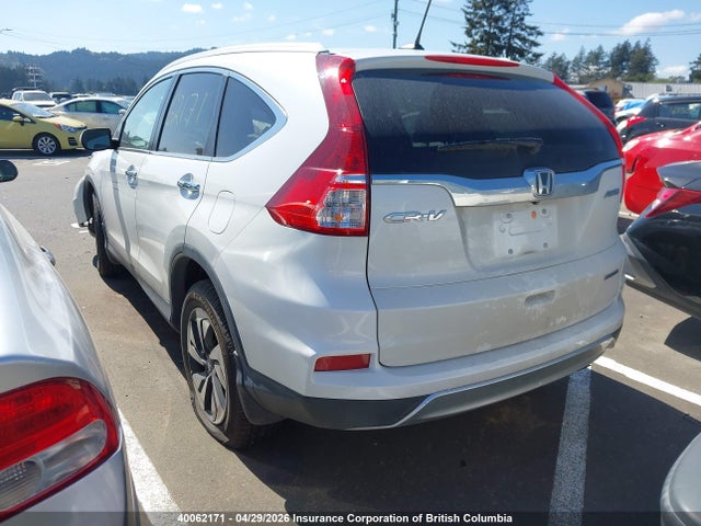 Aukcja sprzedaży 2016 Honda Cr-v Touring, vin: 5J6RM4H97GL809648, numer aukcji: 40062171