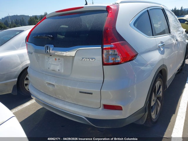 Aukcja sprzedaży 2016 Honda Cr-v Touring, vin: 5J6RM4H97GL809648, numer aukcji: 40062171