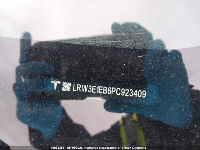 Продажа на аукционе авто 2023 Tesla Model 3, vin: LRW3E1EB6PC923409, номер лота: 40063388