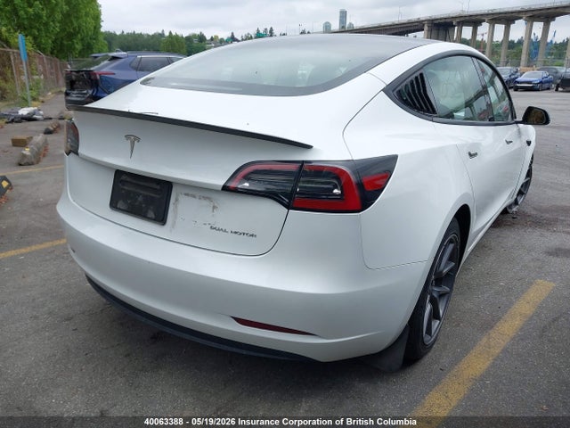 Продажа на аукционе авто 2023 Tesla Model 3, vin: LRW3E1EB6PC923409, номер лота: 40063388