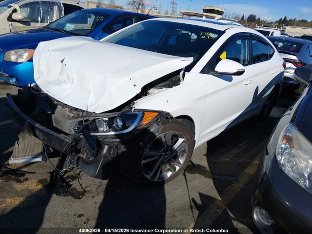 KMHD84LF2HU266525 Hyundai Elantra Se/value/limited