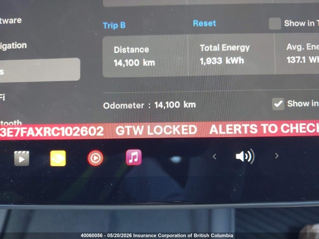 Aukcja sprzedaży 2024 Tesla Model 3, vin: LRW3E7FAXRC102602, numer aukcji: 40060056