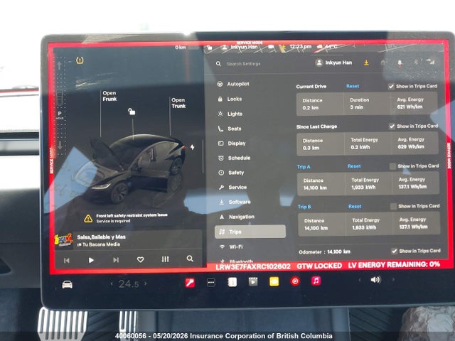 Aukcja sprzedaży 2024 Tesla Model 3, vin: LRW3E7FAXRC102602, numer aukcji: 40060056