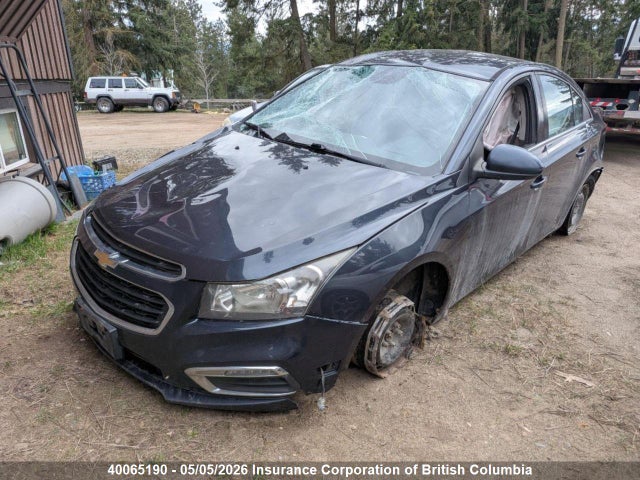 2015 Chevrolet Cruze მანქანა იყიდება აუქციონზე, vin: 1G1PC5SB7F7156966, აუქციონის ნომერი: 40065190