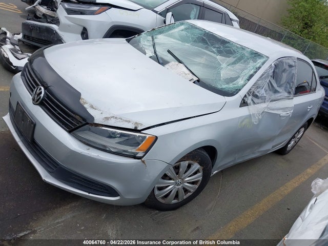 2012 Volkswagen Jetta S მანქანა იყიდება აუქციონზე, vin: 3VW2K7AJ0CM397601, აუქციონის ნომერი: 40064760