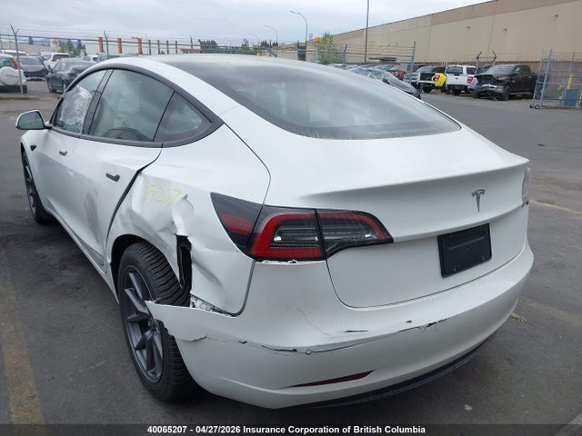 Aukcja sprzedaży 2022 Tesla Model 3, vin: 5YJ3E1EA3NF170075, numer aukcji: 40065207