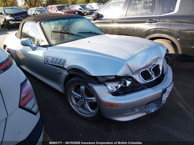 Aukcja sprzedaży 1997 Bmw Z3 2.8l Roadster, vin: 4USCJ3320VLC05555, numer aukcji: 40063171