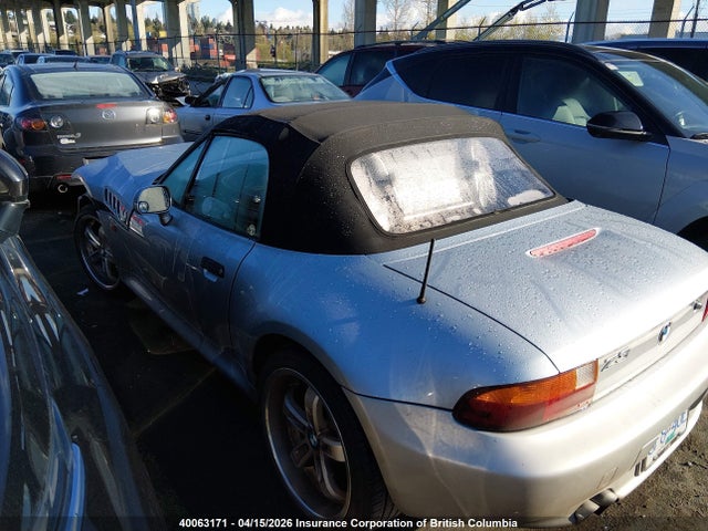 Aukcja sprzedaży 1997 Bmw Z3 2.8l Roadster, vin: 4USCJ3320VLC05555, numer aukcji: 40063171