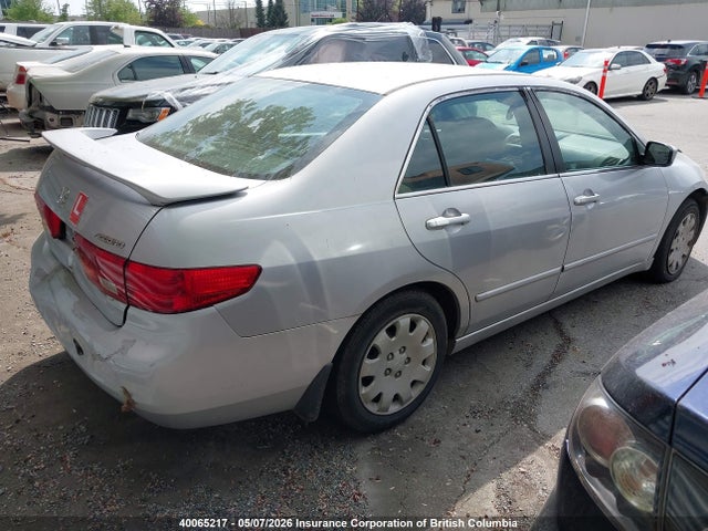 Продаж на аукціоні авто 2005 Honda Accord Ex, vin: 1HGCM56695A801958, номер лоту: 40065217