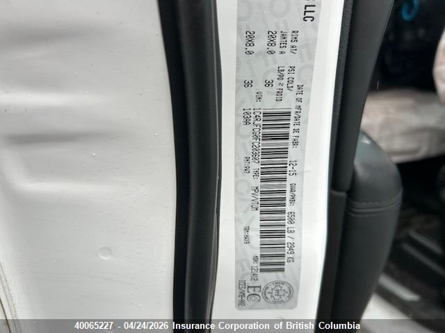 Продаж на аукціоні авто 2015 Jeep Grand Cherokee Overland, vin: 1C4RJFCG0FC203607, номер лоту: 40065227