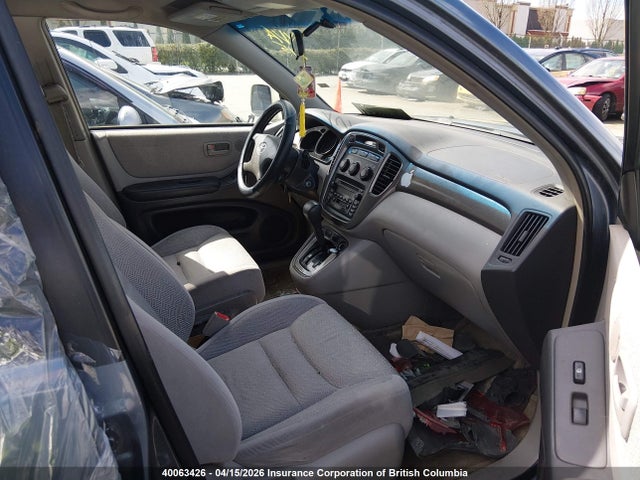 2001 Toyota Highlander მანქანა იყიდება აუქციონზე, vin: JTEGD21A710016652, აუქციონის ნომერი: 40063426