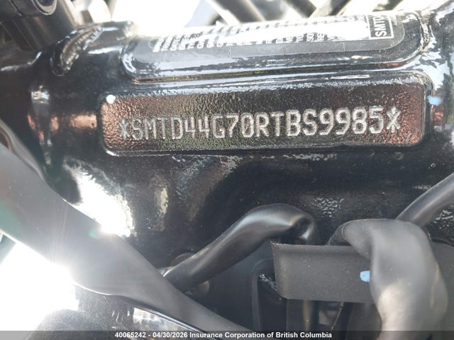 40065242 :رقم المزاد ، SMTD44G70RTBS9985 vin ، 2024 Triumph Motorcycle Scrambler 900 مزاد بيع