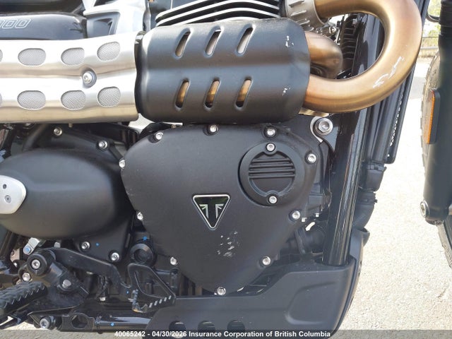 40065242 :رقم المزاد ، SMTD44G70RTBS9985 vin ، 2024 Triumph Motorcycle Scrambler 900 مزاد بيع