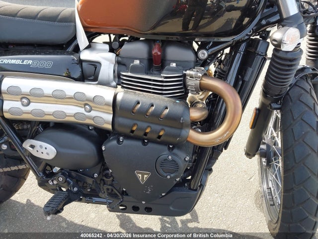 40065242 :رقم المزاد ، SMTD44G70RTBS9985 vin ، 2024 Triumph Motorcycle Scrambler 900 مزاد بيع
