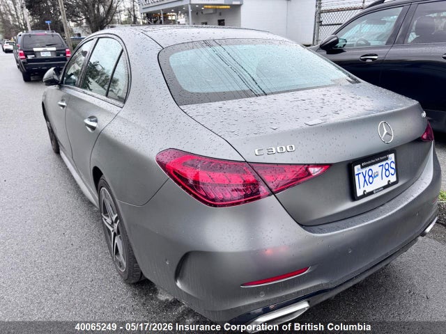 Aukcja sprzedaży 2023 Mercedes-benz C 300 4mati, vin: W1KAF4HB2PR144161, numer aukcji: 40065249