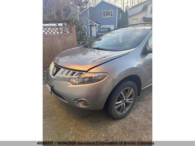 Продаж на аукціоні авто 2009 Nissan Murano S/sl/le, vin: JN8AZ18W69W105231, номер лоту: 40065337