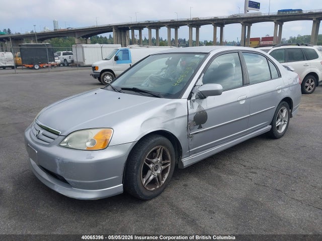 2002 Honda Civic მანქანა იყიდება აუქციონზე, vin: 2HGES16842H935766, აუქციონის ნომერი: 40065396