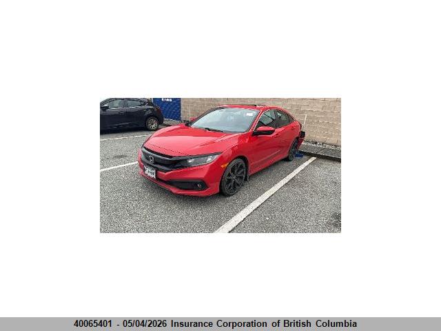 Продажа на аукционе авто 2020 Honda Civic, vin: 2HGFC2F82LH021184, номер лота: 40065401