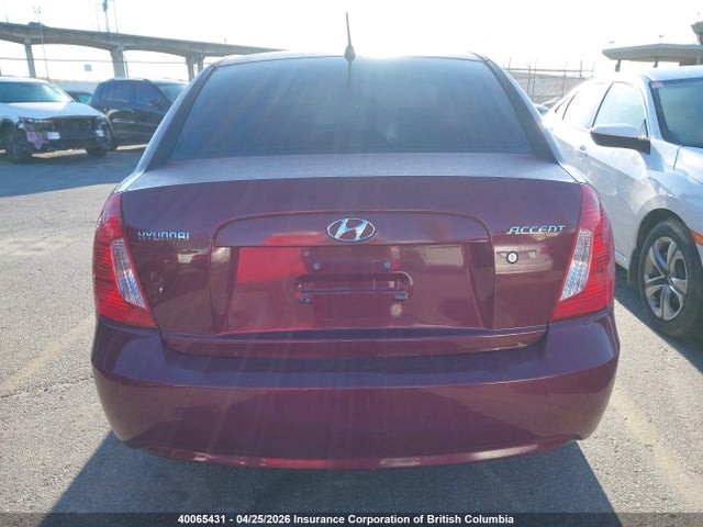 Продаж на аукціоні авто 2009 Hyundai Accent Gls, vin: KMHCN45C69U345706, номер лоту: 40065431