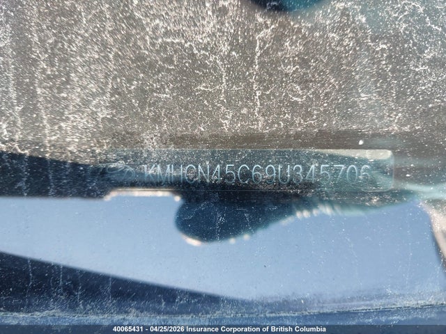 Продаж на аукціоні авто 2009 Hyundai Accent Gls, vin: KMHCN45C69U345706, номер лоту: 40065431