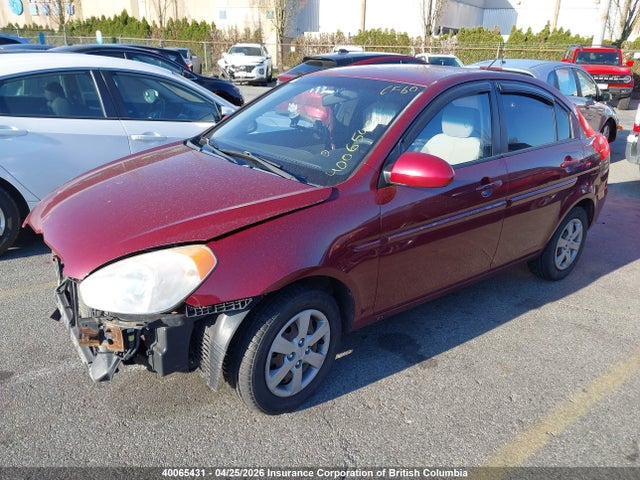 Продаж на аукціоні авто 2009 Hyundai Accent Gls, vin: KMHCN45C69U345706, номер лоту: 40065431